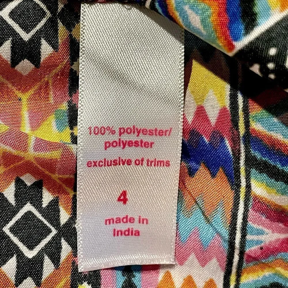 Dollhouse Girl’s Multicolored Romper. Size 4. - Picture 5 of 5